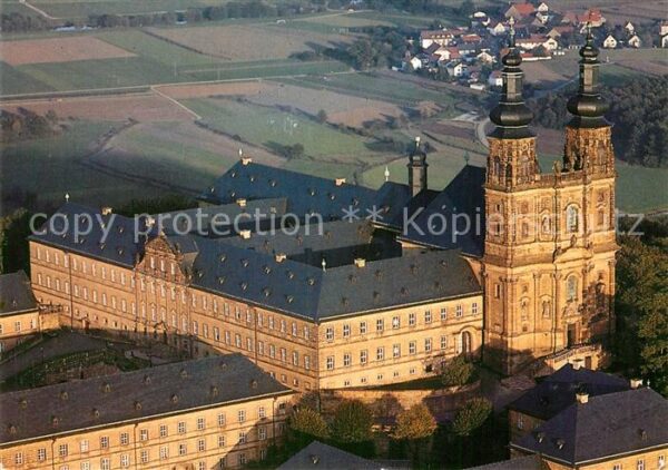 Banz Bad Staffelstein Kloster Banz Fliegeraufnahme
