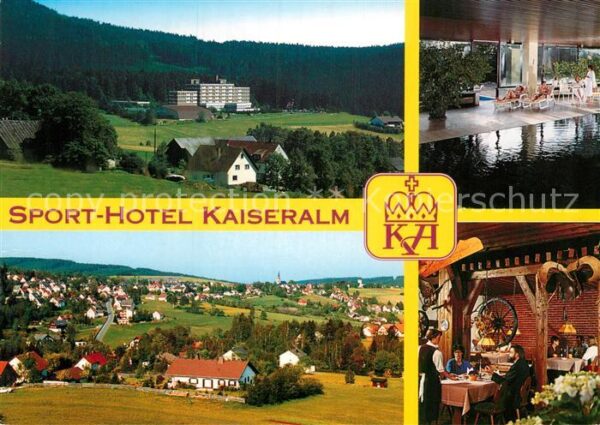 Bischofsgruen Sport Hotel Kaiseralm Panorama Hallenba