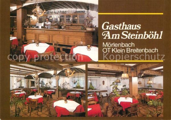 Moerlenbach Gasthaus Am Steinböhl Theke Gasträume