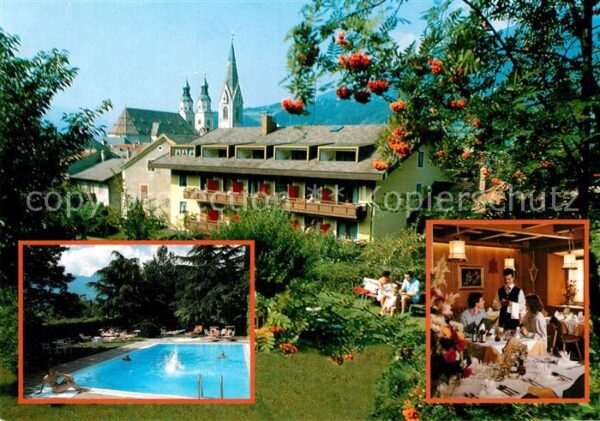 Brixen Suedtirol Grüner Baum Hotels Schwimmbad Gastraum