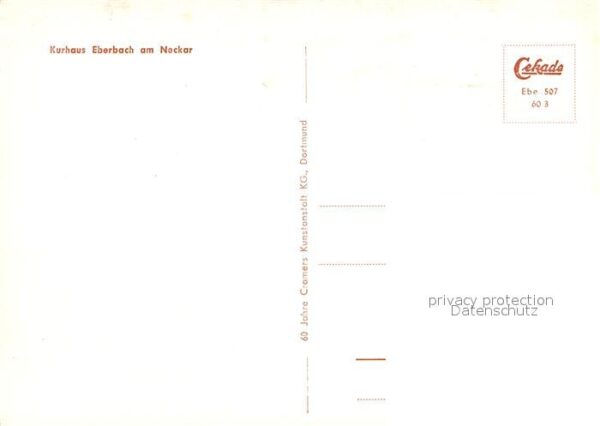 Eberbach Neckar Kurhaus – Bild 2
