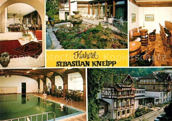 Bad Sooden-Allendorf Kurhotel Sebastian Kneipp Foyer Hallenb
