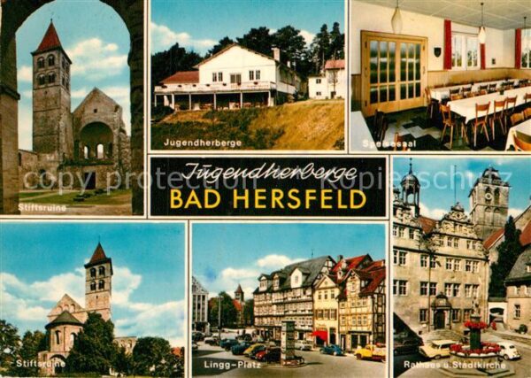 Bad Hersfeld Stiftsruhe Jugendherberge Speisesaal St