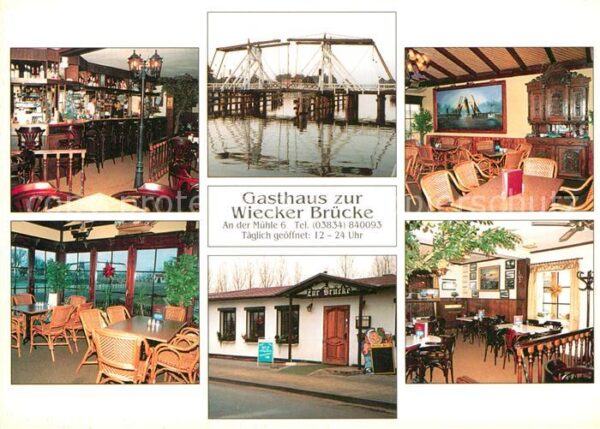 Wieck Greifswald Gasthaus zur Wiecker Brücke Gasträume B