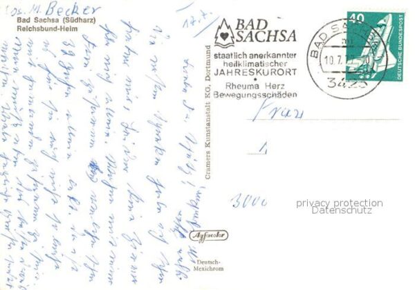 Bad Sachsa Harz Reichsbund Heim – Bild 2