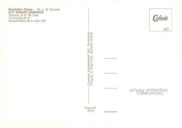 Dobrock Deutscher Olymp Fliegeraufnahme – Bild 2