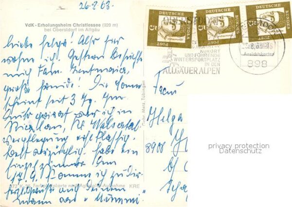Oberstdorf VdK Erholungsheim Christlessee – Bild 2