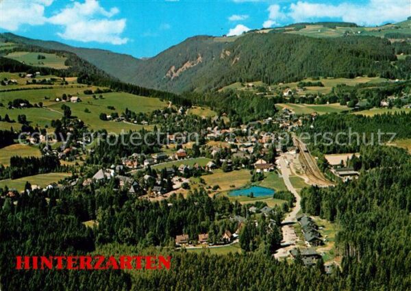 Hinterzarten Fliegeraufnahme