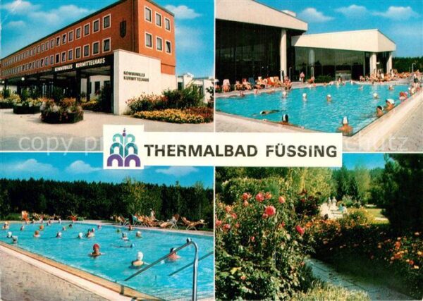 Bad Fuessing Kurmittelhaus Sportbecken Kurparkanlage