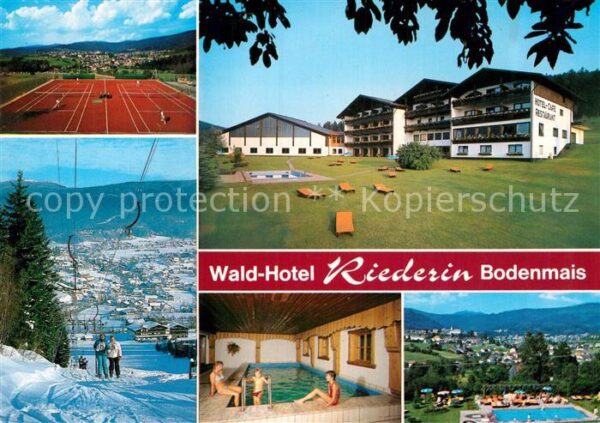 Bodenmais Wald Hotel Riederin Hallenbad Tennispla