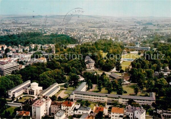 Bad Oeynhausen Kurpark Fliegeraufnahme
