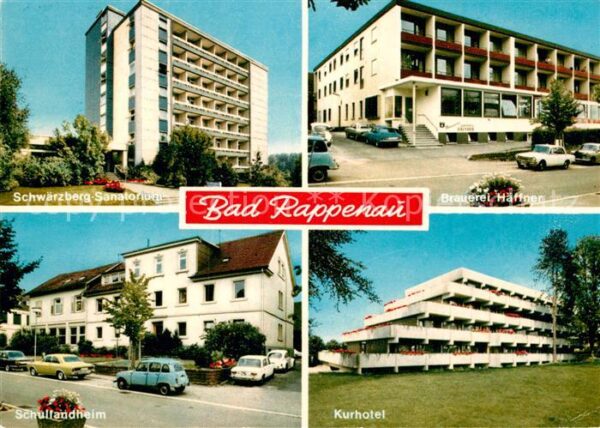 Bad Rappenau Schwärzberg Sanatorium Brauerei Häffner