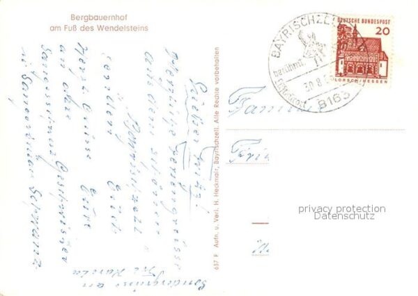 Bayrischzell Berggasthof mit Wendelstein – Bild 2