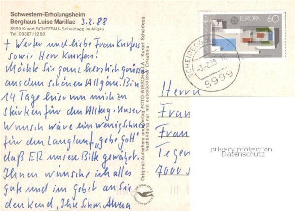 Scheffau Scheidegg Berghaus Luise Marillac – Bild 2