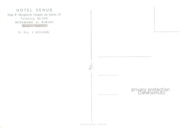 Miramare di Rimini  Hotel Venus – Bild 2