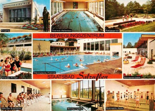 Bad Salzuflen Staatsbad Bewegungszentrum Eingang Hall