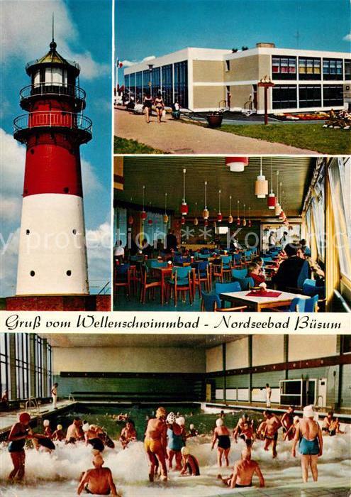 Buesum Nordseebad Wellenschwimmbad Leuchtturm Speiseraum