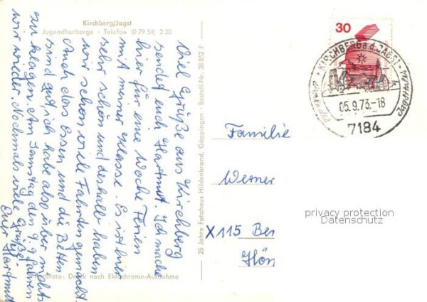 Kirchberg Jagst Jugendherberge Jagstpartie – Bild 2