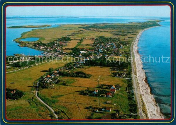Vitte Hiddensee Fliegeraufnahme
