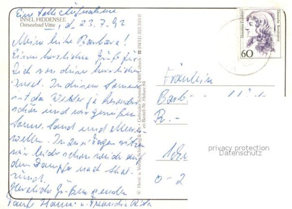 Vitte Hiddensee Fliegeraufnahme – Bild 2