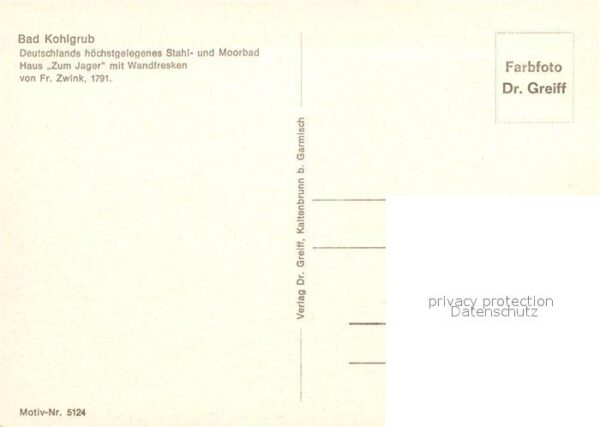Bad Kohlgrub Haus Zum Jager mit Wandfresken – Bild 2