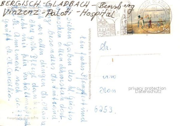 Bensberg Vinzenz Pallotti Hospital Fliegeraufnah – Bild 2