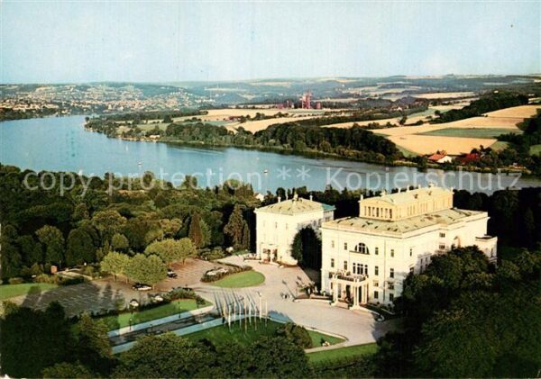 Essen Ruhr Villa Hügel mit Baldeneysee