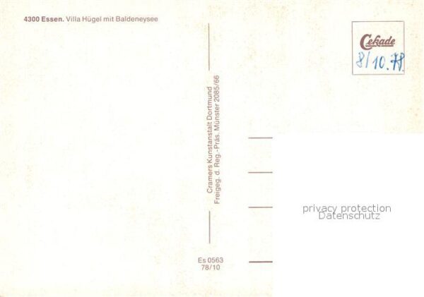Essen Ruhr Villa Hügel mit Baldeneysee – Bild 2