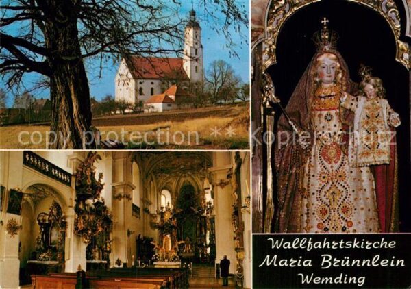 Wemding Wallfahrtskirche Maria Brünnlein Innere