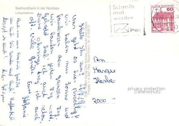 Nordsee Region Seehundbank in der Nordsee Fliegeraufna – Bild 2