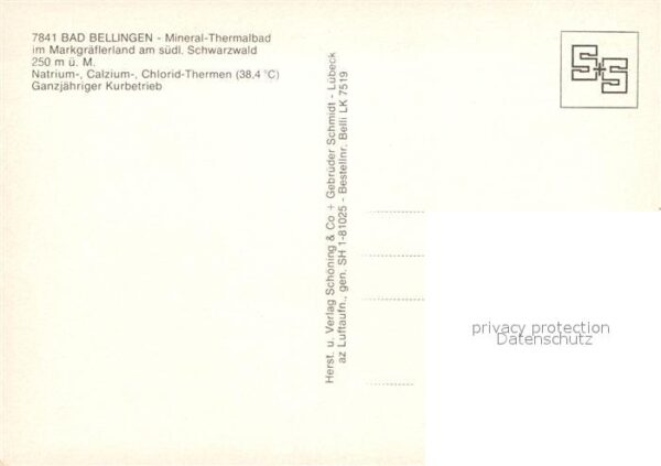 Bad Bellingen Mineral Thermalbad Fliegeraufnahme – Bild 2