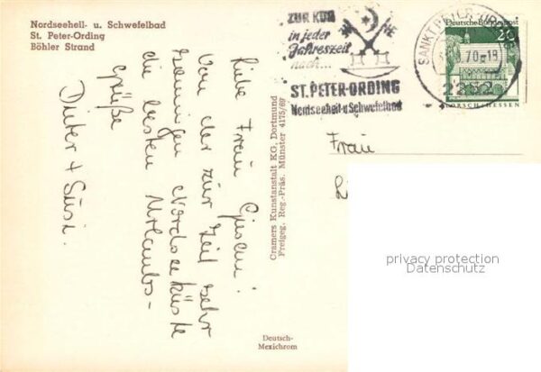 St Peter-Ording Böhler Strand Fliegeraufnahme – Bild 2