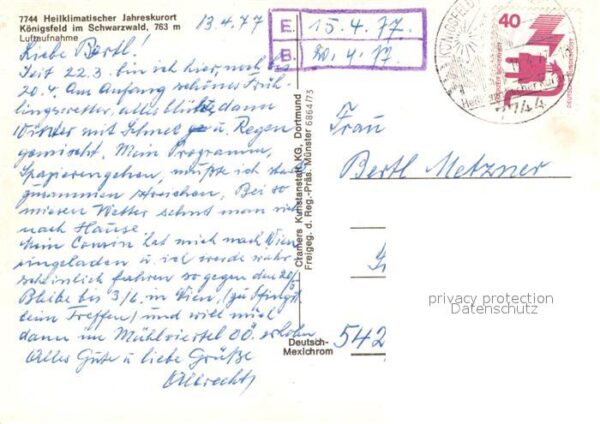 Koenigsfeld Schwarzwald Fliegeraufnahme – Bild 2