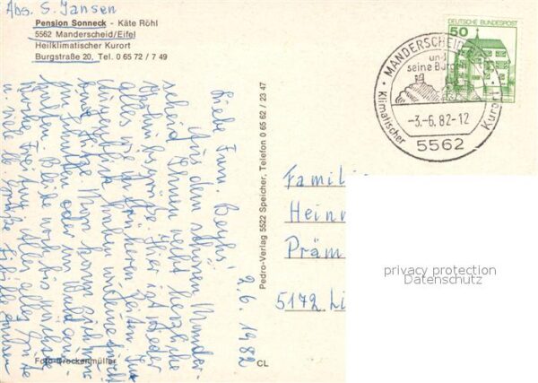Manderscheid Eifel Pension Sonneck – Bild 2