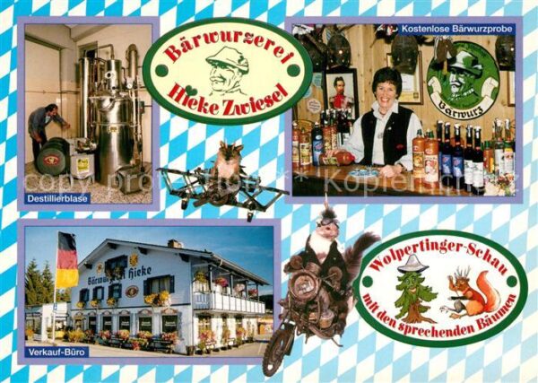 Zwiesel Niederbayern Bärwurzerei Zwiesel Destillierblase Bär