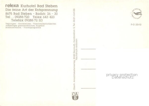 Bad Steben Relexa Kurhotel Bad Steben – Bild 2