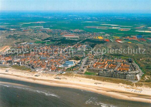 Egmond aan Zee Fliegeraufnahme