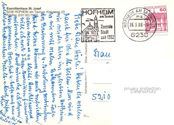 Hofheim Taunus Exerzitienhaus St Josef – Bild 2