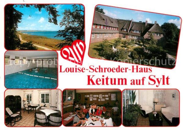 Keitum Sylt Louise Schroeder Haus Hallenbad Gaststu