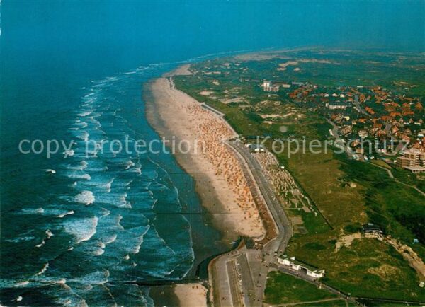 Norderney Nordseebad Nordstrand mit Wetterwarte Fliegeraufna