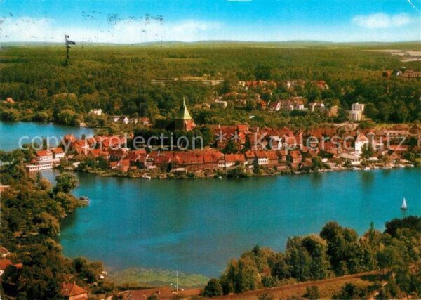 Moelln Lauenburg Fliegeraufnahme