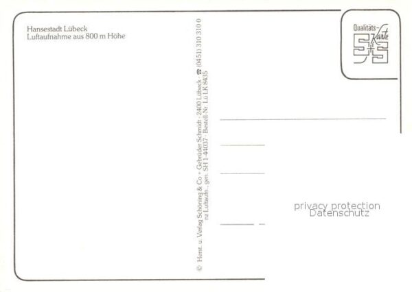 Luebeck Fliegeraufnahme – Bild 2