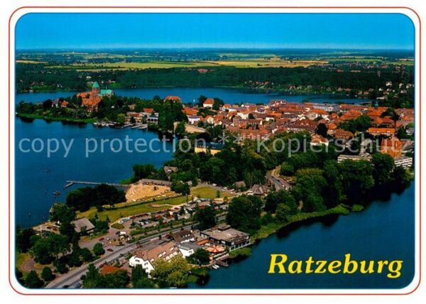 Ratzeburg Fliegeraufnahme