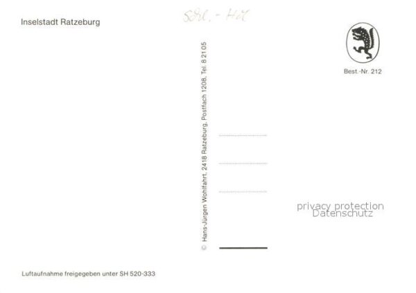 Ratzeburg Fliegeraufnahme – Bild 2