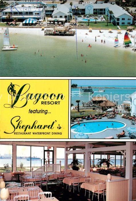Clearwater Beach Lagoon Resort Shephards Restaurant Wate