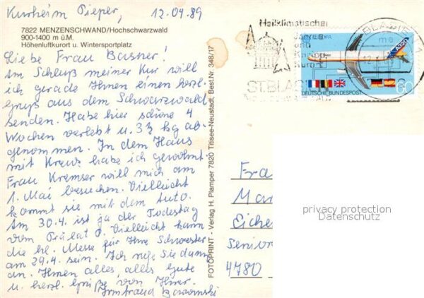 Menzenschwand Ortsansicht – Bild 2