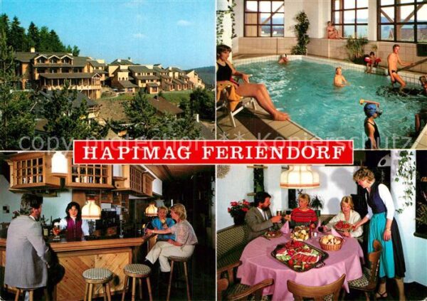 Unterkirnach Hapimag Feriendorf Hallenbad Bar Gastst