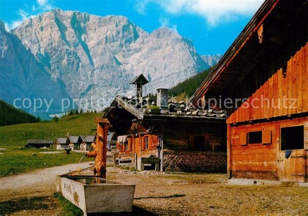 Eng Hinterriss Tirol Eng Almen am Gr Ahornboden Karwendelgeb