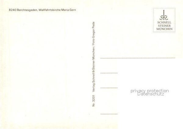 Berchtesgaden Wallfahrtskirche Maria Gerns – Bild 2