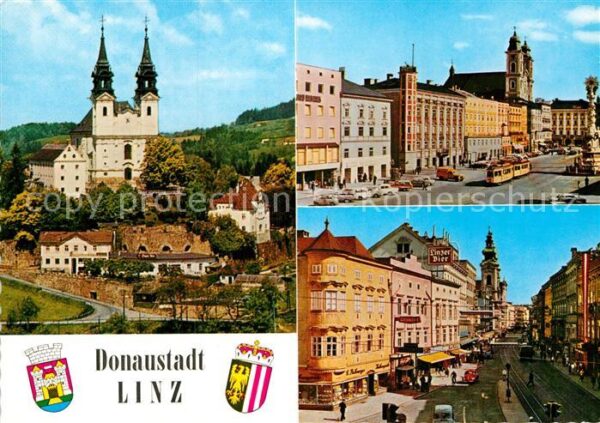 Linz Donau Pöstlinberg Hauptplatz Landstrasse
